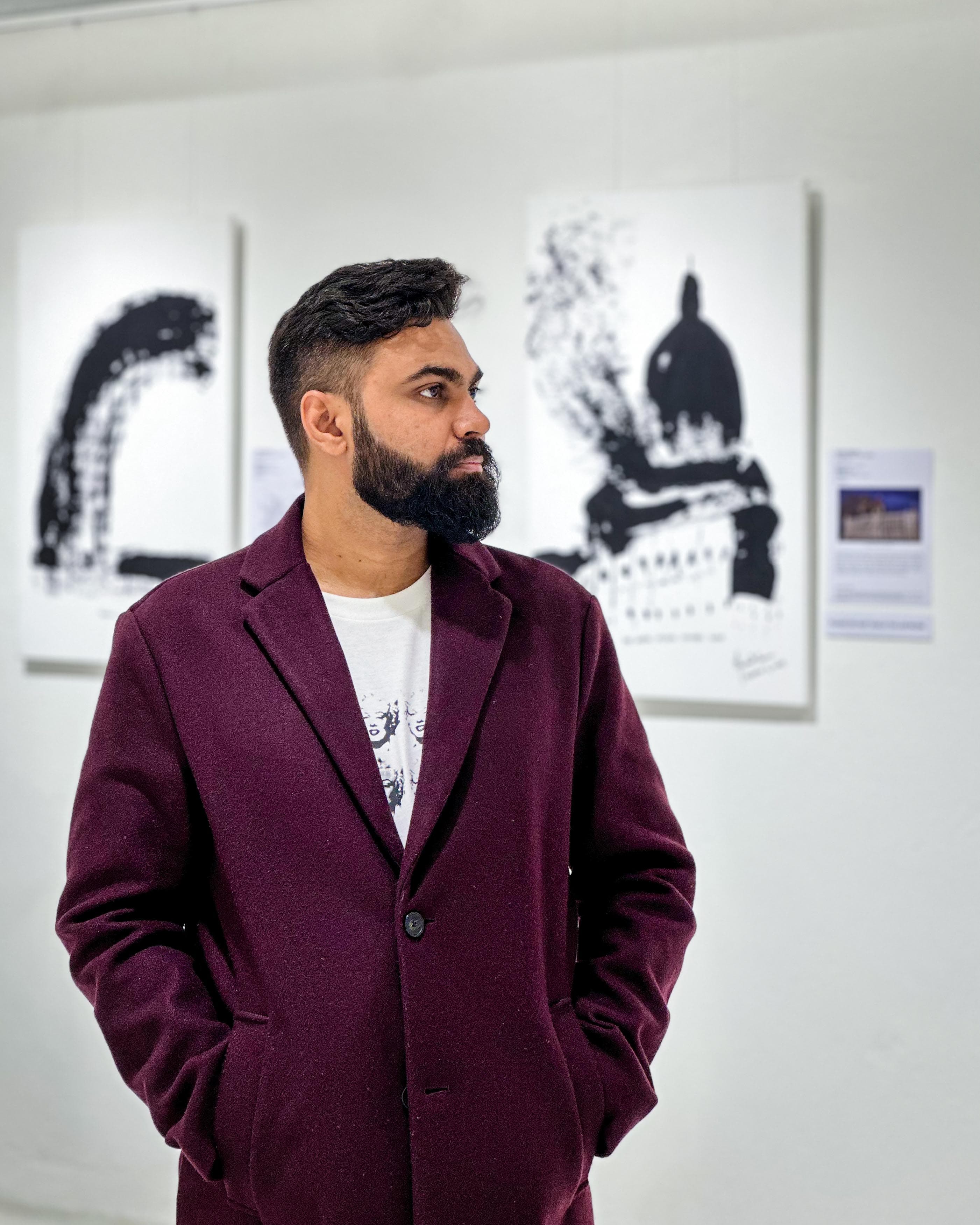Anukrit Saxena portrait and creative practice
