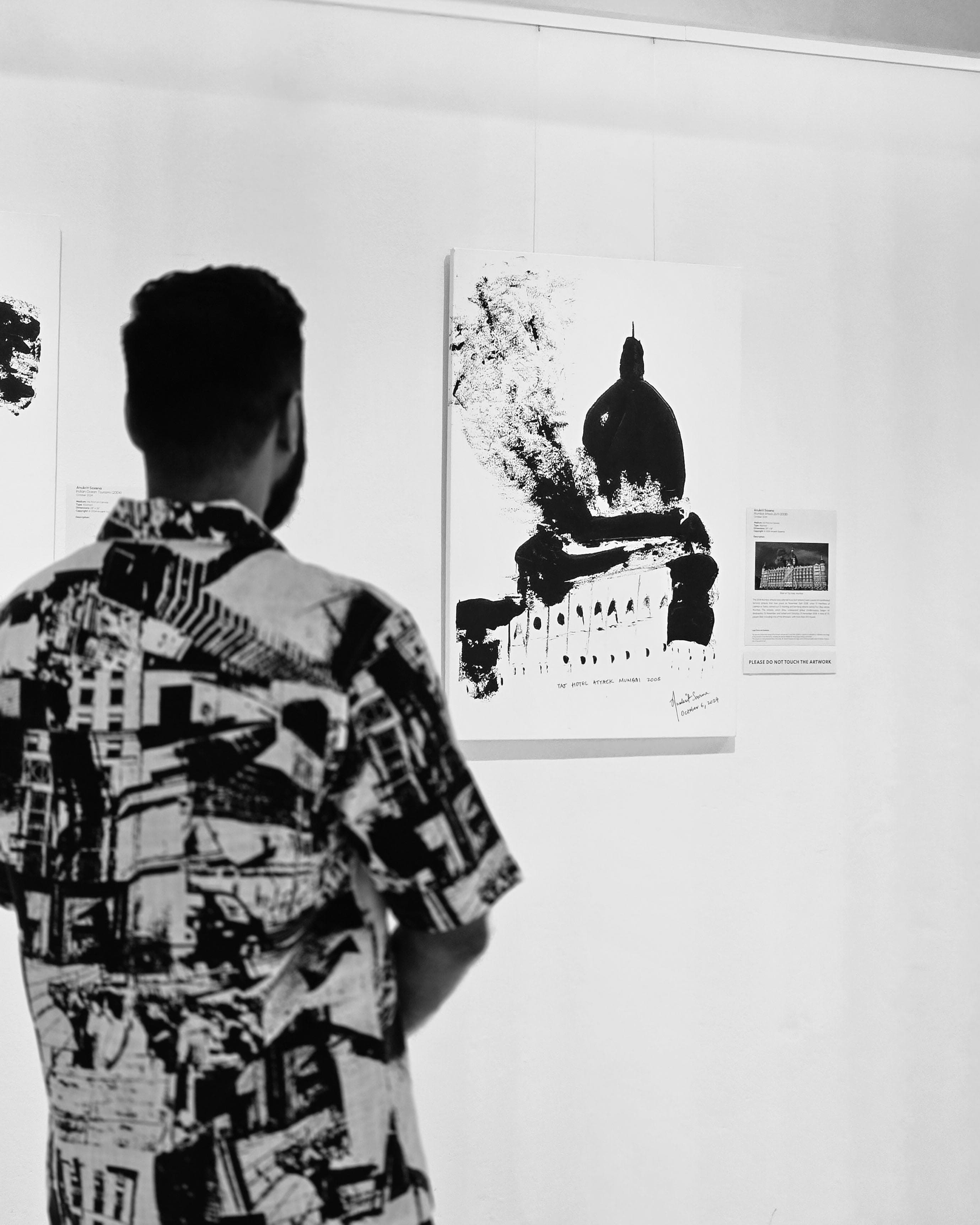 Anukrit Saxena in studio